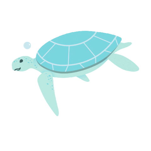 Sea Turtle Hotel Sticker by Kyo-ya Hotels & Resorts