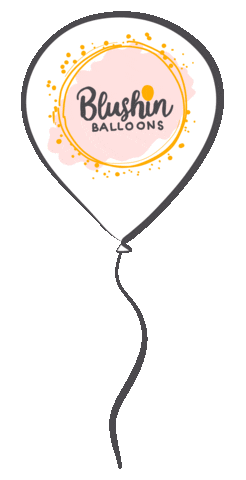 Blushin Balloons Sticker