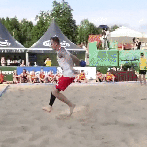 Beach Handball Goal GIF by PGNiG Summer Superliga
