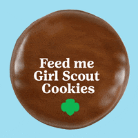 Tagalongs Peanut Butter Chocolate GIF by Girl Scouts
