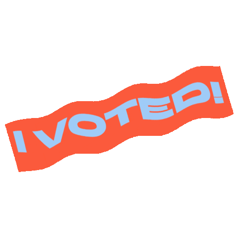 Register To Vote Election 2020 Sticker by Teen Vogue