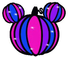 Disneyland Paris Pumpkin Sticker