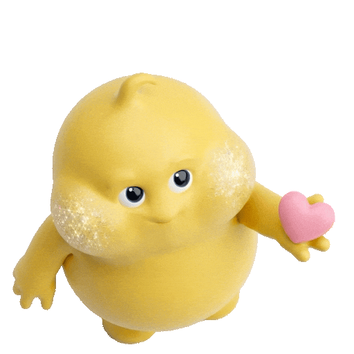 Here You Go Sticker by Butter baby