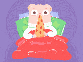 Snacking Couch Potato GIF by Art of tvb
