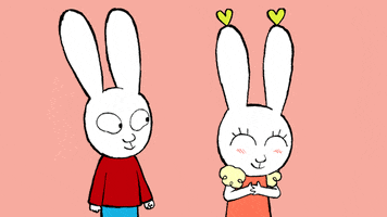 Valentines Day Cartoon GIF by Simon Super Rabbit