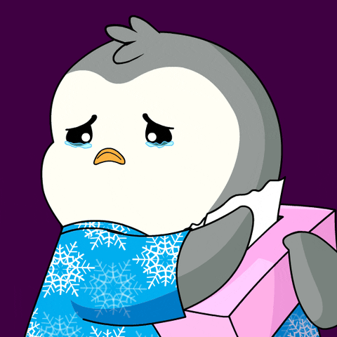 Sad Penguin GIF by Pudgy Penguins