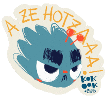 Open Water Ink Sticker by KOKOAK Eider Eibar