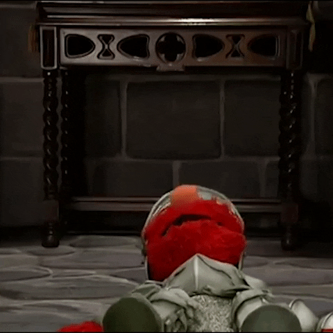 Get Up Falling GIF by Sesame Street
