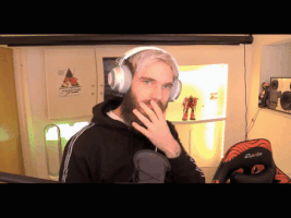 Pewdiepie Hmm GIF