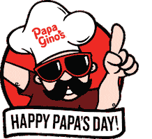 Fathers Day Pizza Sticker by Papa Gino's
