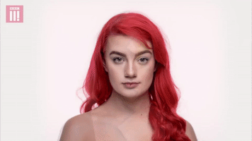 makeup glow up GIF by BBC Three