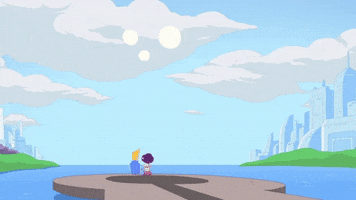 couple date GIF by Cartoon Hangover
