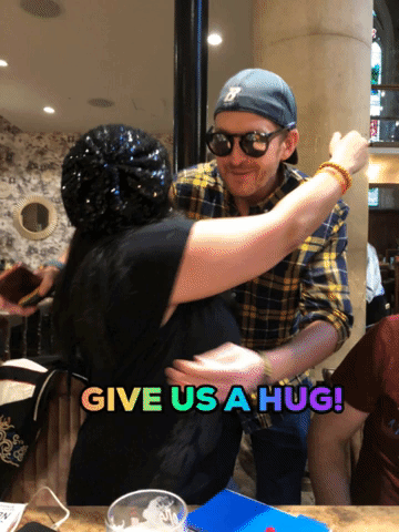 hugs GIF by Stoneham Press