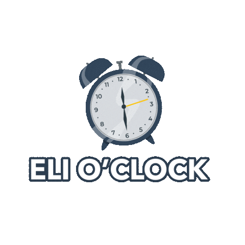 Clock Sticker by ELI Schools