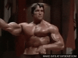 Flex Schwarzenegger GIF