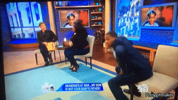 joel mchale faceplant GIF by The Maury Show