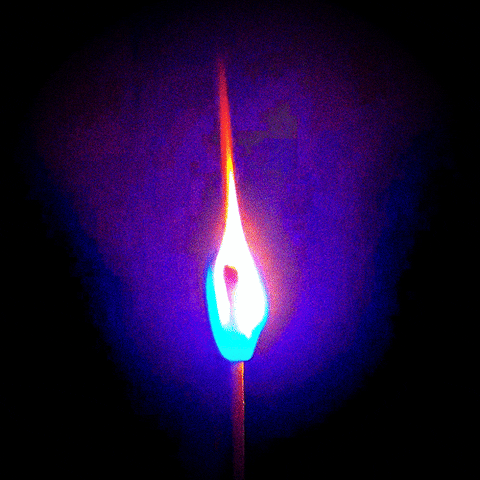 Blue Fire Burn GIF by patternbase