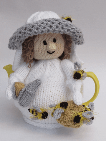 Honey Bees Teapot GIF by TeaCosyFolk