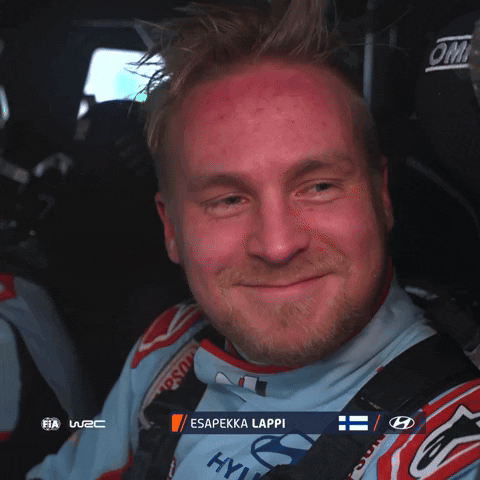 Happy Sport GIF by FIA World Rally Championship