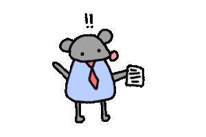 Business Rat Sticker