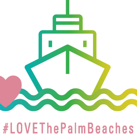 Heart Love Sticker by The Palm Beaches