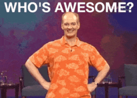 You Are Awesome Colin Mochrie GIF