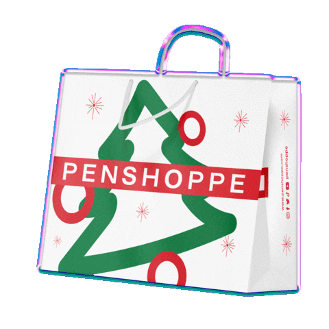 Christmas Shopping Sticker by Penshoppe