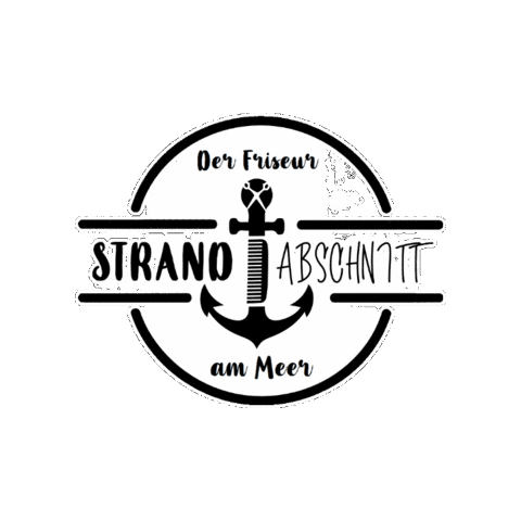 Anker Sticker by Friseur StrandABSCHNITT