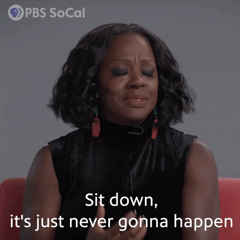 Not Happening Viola Davis GIF by PBS SoCal