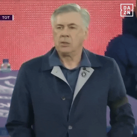 Hungry Carlo Ancelotti GIF by DAZN - Find & Share on GIPHY