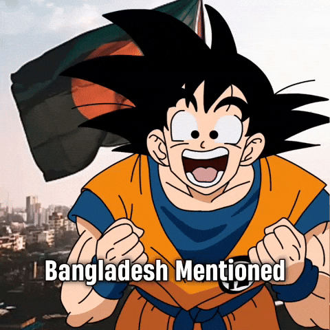 Bangladesh Goku Happy GIF