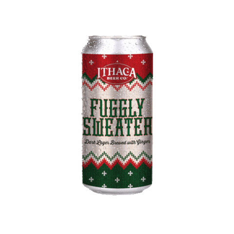 Christmas Cheers Sticker by Ithaca Beer