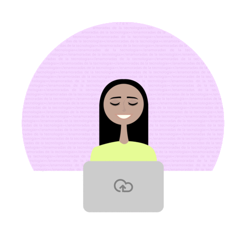 Girl Sticker by Conocimiento Abierto