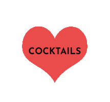 Cocktail Time Love Sticker by Shakeandstiruk