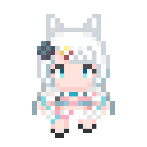 Pixel 8Bit Sticker