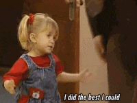 I Tried Michelle Tanner GIF