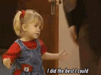  i tried michelle tanner i did the best i could GIF