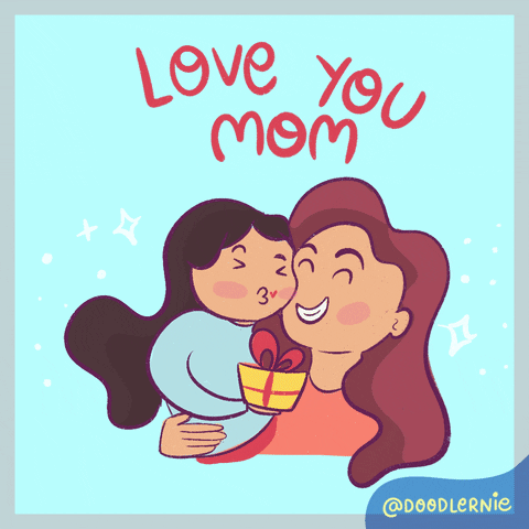 Mothers Day Love GIF by Doodlernie