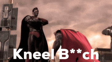 Fighting Games Superman GIF