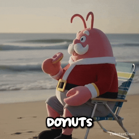 Beach Donuts GIF by LobsterClaus