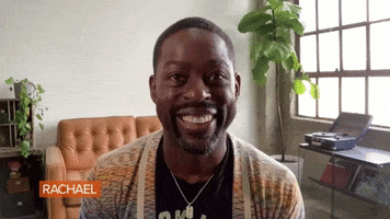 Sterling K Brown Lol GIF by Rachael Ray Show
