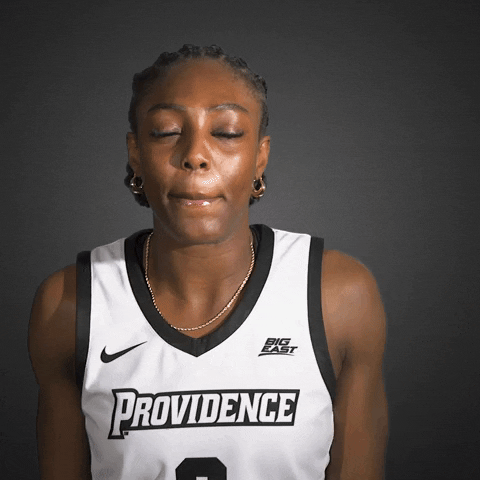 College Hoops Shrug GIF by Providence Friars