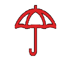 Anna Sui Umbrella Sticker by Cranbrook Art Museum