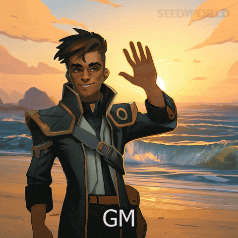 Good Morning Hello GIF by seedworld