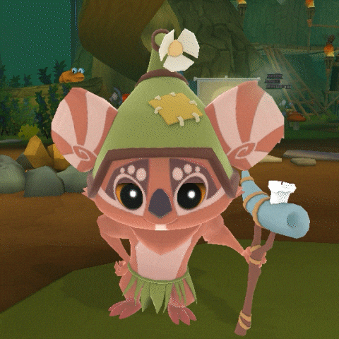 Bow Thank You GIF by Animal Jam