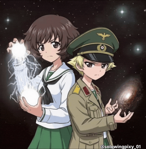 Girls Und Panzer Yukari GIF