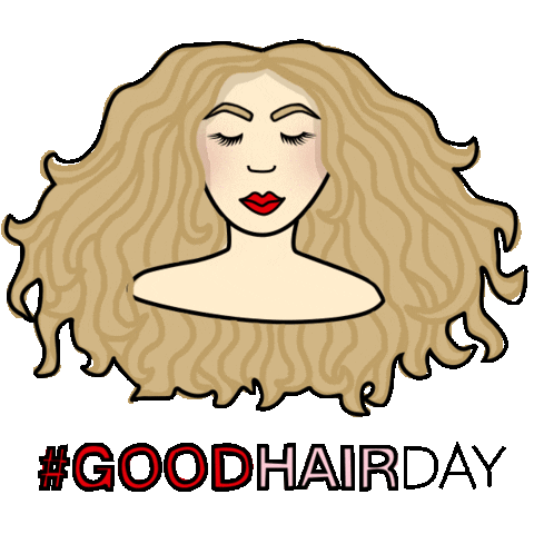 Good Hair Day Art Sticker by Sexy Hair