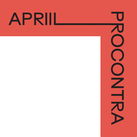 Apriil procontra Sticker