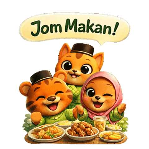 Ketupat Rendang Sticker by BerjayaTimesSquare