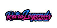 Retro Legends Garage Sticker